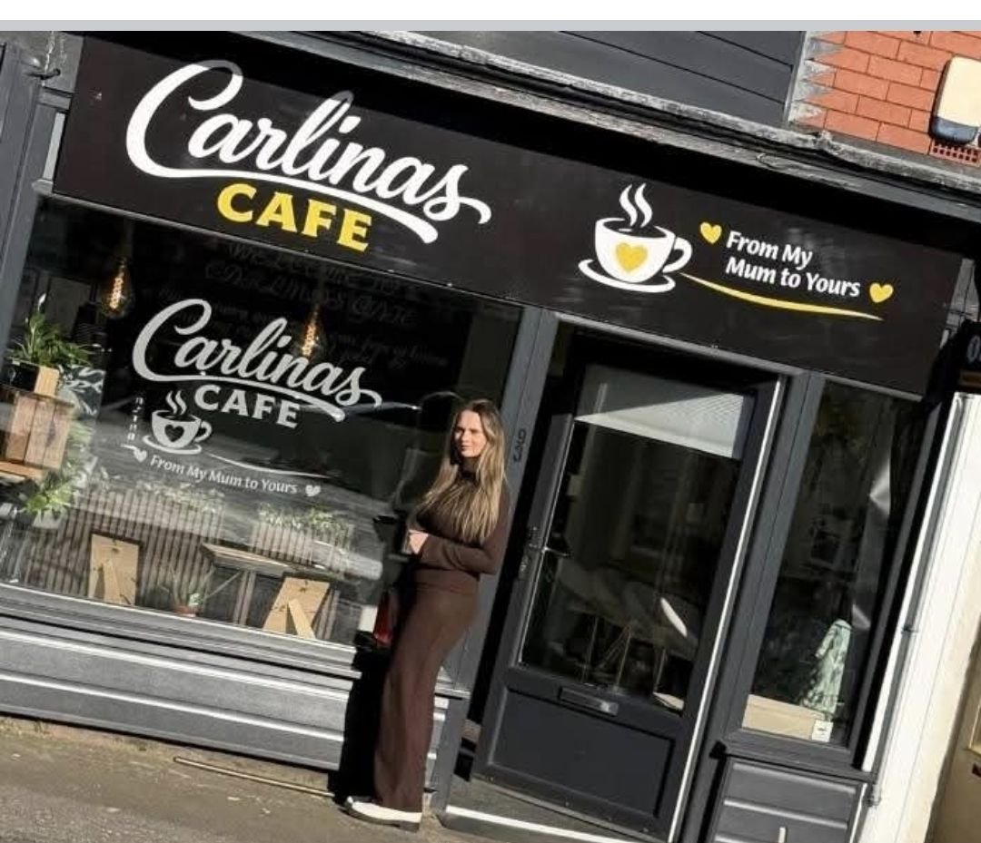 Carlinas cafe in Congleton